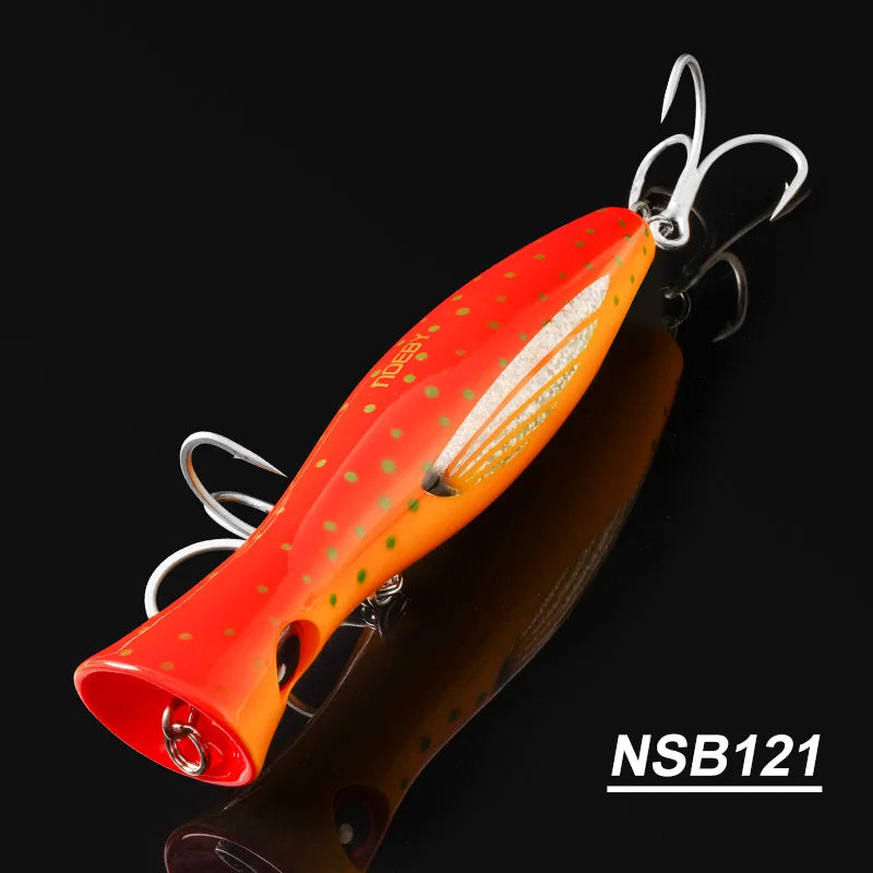 Noeby-Big Game Popper Fishing Lures, Artificial Hard Bait | SAMAG