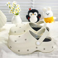 Summer New Casual Style Star Thick Bottom Baotou Slippers for Women Wearing Lazy Outerwear, One Step Stepping Cool Slippers