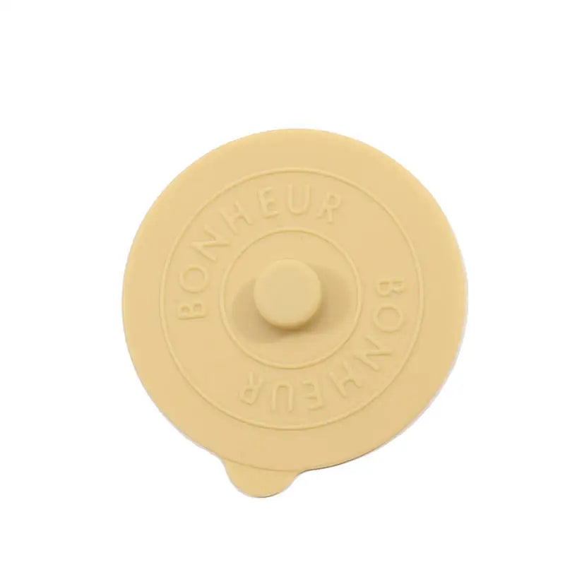 3Pcs Silicone Mug Glass Cup Cover Sealing Protective Lid Heat Temperature Preserve For Tea/Coffee/Milk With Convex Handle-9.5cm
