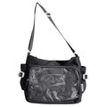 HOT Y2k Harajuku Shoulder Bag Women Ita Bag Japanese Shoulder Purse with Clear Window College Crossbody Bag Tote Shoulder Bags