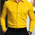 Men's Casual Multifunctional Long Sleeved Wrinkle Free | SAMAG