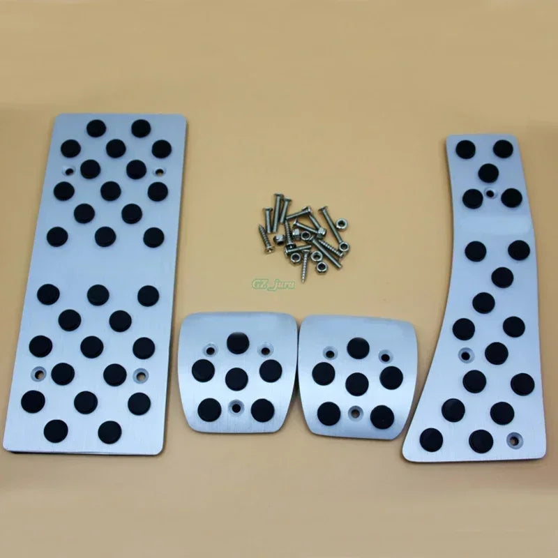 For Honda CIVIC 2006 2007 2008 2009 2010 2011 Manual MT LHD Aluminum Pads Pedal Set Gas Brake Footrest Car Accessories