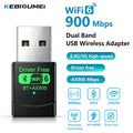 KEBIDUMEI AX900 USB WiFi 6 Bluetooth 5.4 Adapter 2in1 Dongle Dual Band 2.4G & 5GHz Network Wireless Wlan Receiver | SAMAG