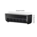 Wall Mount Air Cooling Fan Silent Rechargeable Portable Air Conditioner Fan 3 Speeds Cooling Electric Fan Home Kitchen Bathroom