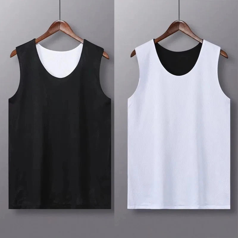 Men Reversible Basketball Jersey Anti-Pilling Breathable Basketball Jerseys Polyester Youth College Basketball Jerseys Custom