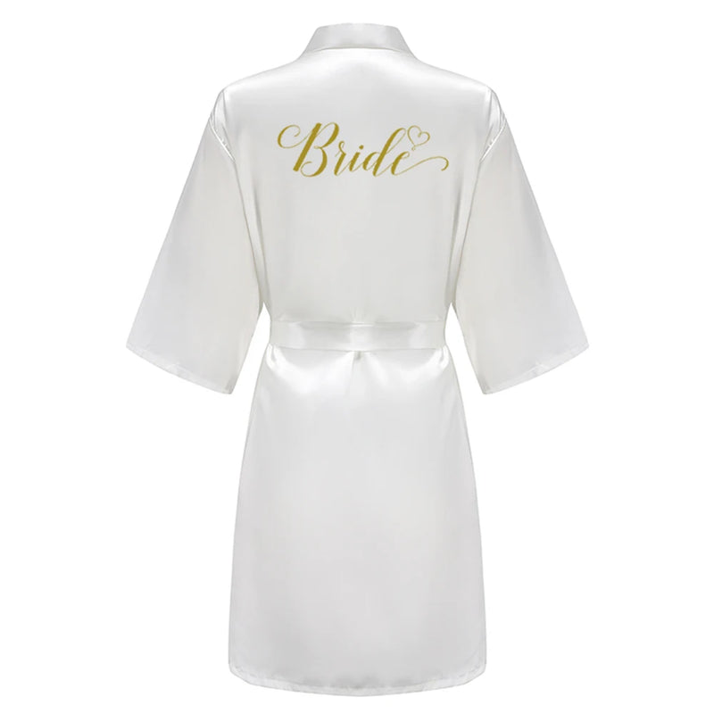 Wedding Bride Bridesmaid Robes for Women Bridal Party | SAMAG