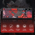 Redragon Wireless Gasket Gaming Keyboard w/Hype Screen & Knob, 95 Keys Mechanical Keyboard, Easy