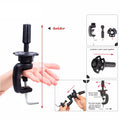 Alileader Training Mannequin Head Canvas Block Head Display Styling Mannequin Manikin Head Wig Stand Free Get T Needle Holder