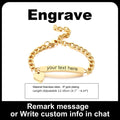 Customized Heart Bracelet for Little Girl Boy, Engravable ID Name Bracelet, Personalized Stainless Steel Chain Birthday Gift