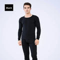 Thickened Fleece Warm Underwear Set for Men And Women Seamless Cotton Wool Shirt Large Size Winter Thermal Autumn Clothes