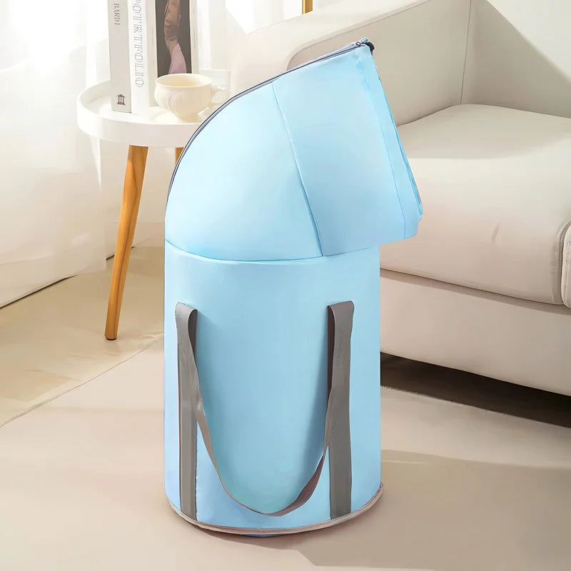 Foldable Insulated Portable Foot Bath Tub - Collapsible Foot Soaking Bucket for Home Spa Foot Care