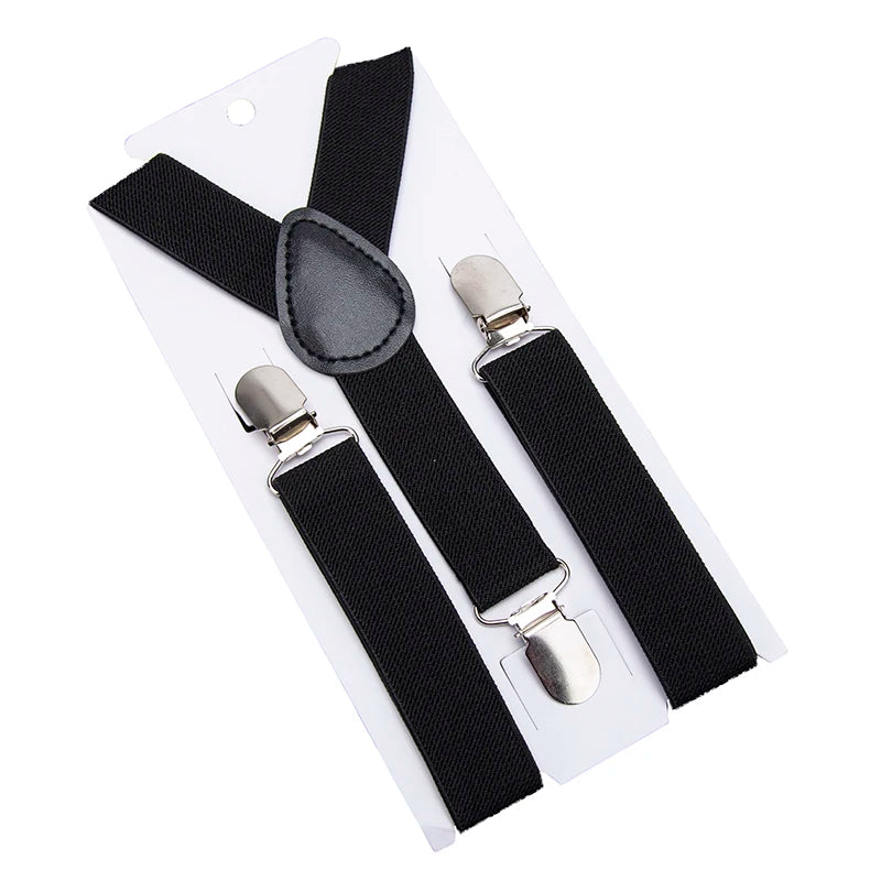 Kids Suspenders Soild Fashion Children Boys Braces Girls Adjustable Designer Belts Baby Wedding - Visuel 4 | SAMAG