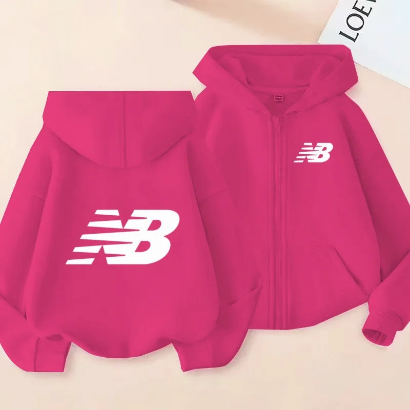 New Children's Sport - style Zipper Hooded Sweatshirt - View 20 | SAMAG