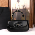 The 2025 new bamboo joint hand-held saddle bag is a versatile and high-end small single-shoulder crossbody bag for women