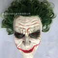 Halloween Mask Knight Joker Role Playing Mask Festival Party Neutral Adult Latex Mask Headset Performance Stage Props