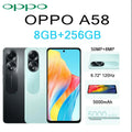 OPPO A58 6.72" 120Hz Display 8GB+256GB 50MP AI Cam 5000mAh Long Lasting Battery Side Fingerprint 5G LTE Dual SIM Smartphone