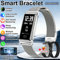 2026 New Smart Bracelet Men Women Sleep Health Monitor Sports Fitness Tracker 10ATM Waterproof 15 Days Battery Life Smartwatches
