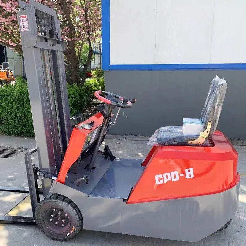 Mini Electric Forklift 0.8ton Load Capacity 2000mm Lifting Height CE Certified Electric Forklift in Stock