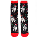 2025 New Men Christmas Socks New Year Funny Snowflake Beer Santa Claus Elk Snow Cotton Happy Socks Men Cartoon Women Sokken