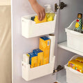 Non Perforated Cling Film Rack Inside Cabinet Wall Shelf Shelves Spice Dish Drying Door Organiser For Kitchen | SAMAG