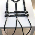 Women Trend Punk Belt Suspenders Chest Fashion Leather Waist Female Street Style Decoration Gothic - Visuel 6 | SAMAG