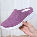 Women's Summer Shoes Plus Size Casual Single Ladies Shoes Soft Sole Cover Half Slippers Sale Shoes with Free Shipping