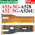 5pcs Main Motherboard Connector Board Ribbon Flex Cable For Samsung A33 A53 A15 A25 A35 A55 A24 A34 A54 A22 A32 A52 A72 Cable