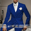 Men's Wedding Party Suits 3 Piece White Satin Mikado Jacket Vest Pants Set for Summer Banquet Party Father Gift Tailored Fit