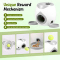 Automatic Dog Ball Launcher, Interactive Fetch Machine for Indoor Outdoor, Pet Training Toy with Mental Stimulation