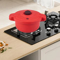 Microwave Pressure Cooker Food Grade PP Anti Scald Handle for Vegetables Kitchenware Fireless Rice Steamer Soup Pot Cooking Pot
