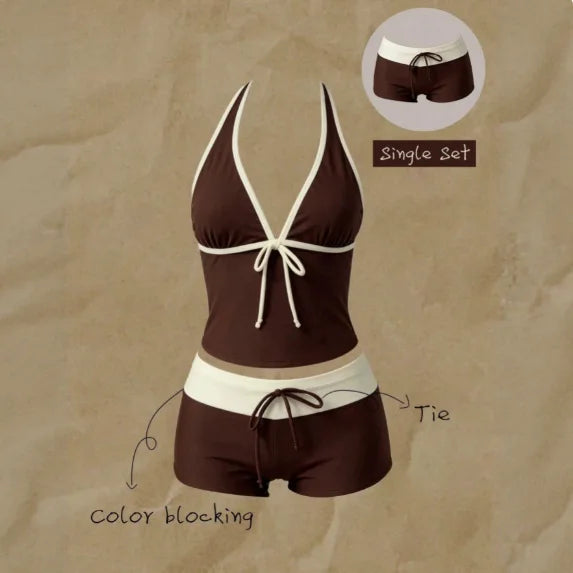 Women Beach Style Bikini Swimwears 2-Piece Tankini Suits | SAMAG