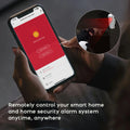 PGST WiFi Alexa Tuya Smart Life Home Alarm Security System Kit Home Automation Alarm Security Protection Door Motion Sensor