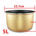 Rice Cooker Liner General Food Stainless Steel Uncoated Thickened 2L3L4L5L6L8L Rice Cooker Inner Pot