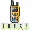 BAOFENG UV-5R Mini Walkie Talkie Bluetooth Programming Frequency Dual PTT Type-C Charging AM FM Long Range Two Way Radio