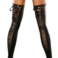 Night Club Casual Outing Women Stockings Long Socks Polyester Summer Club Lingerie Patent Leather Sexy Solid Color