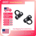 QCY CT06 Clip On Earbuds Crossky C50 Open Ear Wireless Bluetooth 6.0 Headphones with 4 Mic 35H Earbuds Comfortable for Running
