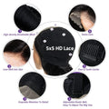 40 Inch 220 Density 5x5 Glueless Lace Frontal Wig for Women Brazilian Wigs Human Hair 13x6 13x4 Bone Straight HD Lace Front Wigs