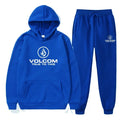 Volcom men's sports and leisure suit fashion autumn new two - piece set hooded - View 2 | SAMAG