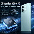 2026 new Redmi 15C 5G 8GB+256GB Smartphone, Dimensity 6300, 120Hz Display, 50MP AI Camera, 6000mAh Battery, 33W Turbo Charge