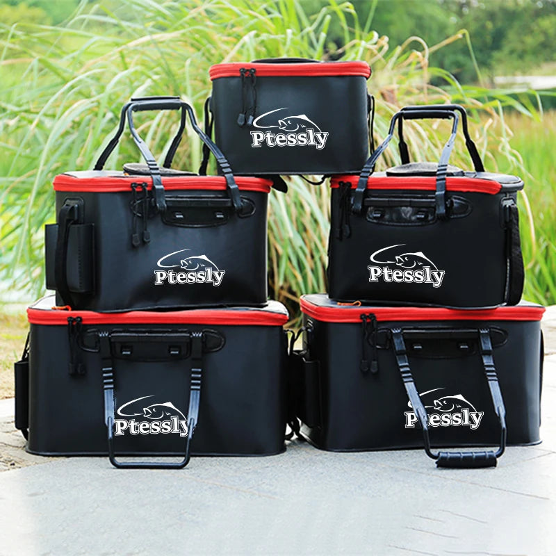 Portable EVA Fishing Bag, Foldable Bucket, Live Fish Box | SAMAG
