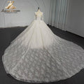 Royal Vintage Wedding Dress Lace Princess Ball Gown Long - View 2 | SAMAG