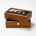 Oirlv 10 Grids Watch Box Wooden Jewelry Box Watch Organizer Case Men Women Mechanical Watchs Storage Case Wristwatch Display Box
