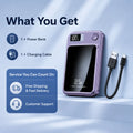 Magnetic Wireless Power Bank 5000mAh 10000mAh 22.5W Fast Charging Portable Charger 15W Wireless External Battery for iPhone