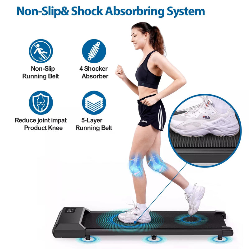 Walking Pad Treadmills 90 Cm Area 265 Lbs Capacity Under - View 2 | SAMAG