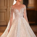 Customzied Luxury Wedding Dresses for Princess Sparkling - View 2 | SAMAG