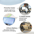 Rs 5000W Powerful 4-Wheel Electric Sport 4WD Electric Quad Motorcycle 72v with QS Engine