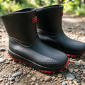 Men's Workwear Style Rain Boots High-Quality for Outdoor Work Commuting Fishing Kitchen Use