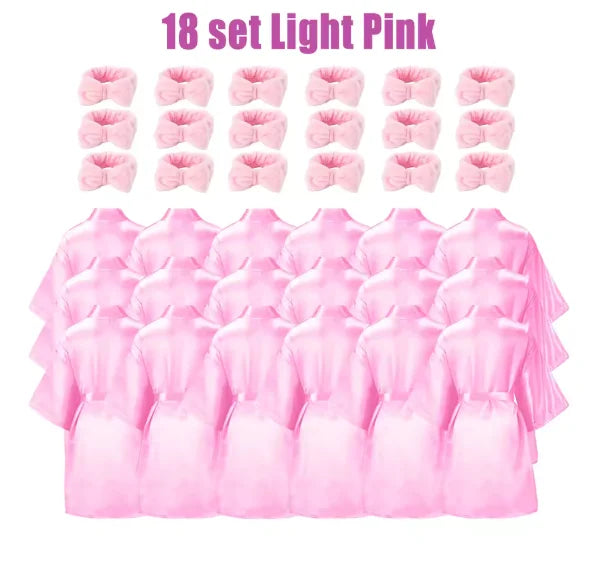 6-18Set Spa Party Robes for Girls Gowns for Supplies | SAMAG