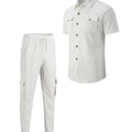 Men's Matching Sets: Waffle Knit Outfit & Light Coats | SAMAG