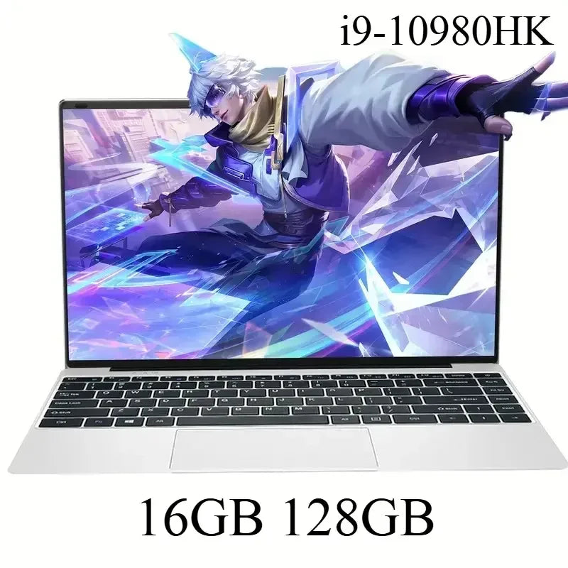 2026 Intel Core i9-10980HK Notebook Windows 11 Pro 14.1inch Laptop 16GB RAM 1TB/2TB SSD Fingerprint UnIock Office Game Laptops